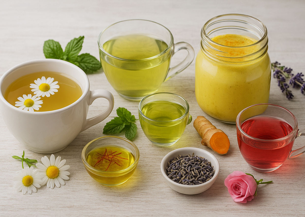 بهترین نوشیدنی های طبیعی برای کاهش استرس و خواب بهتر