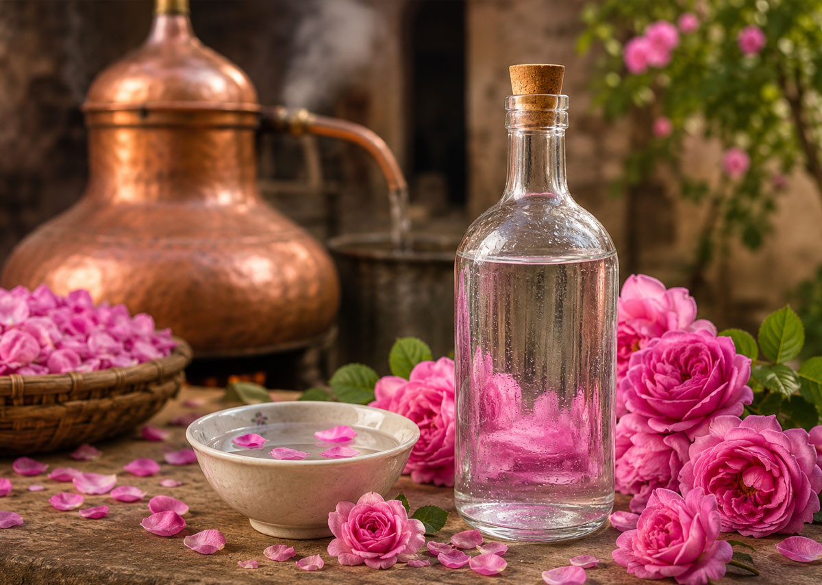 گلاب چیست؟ خواص، انواع، کاربردها، مضرات و روش تشخیص گلاب اصل