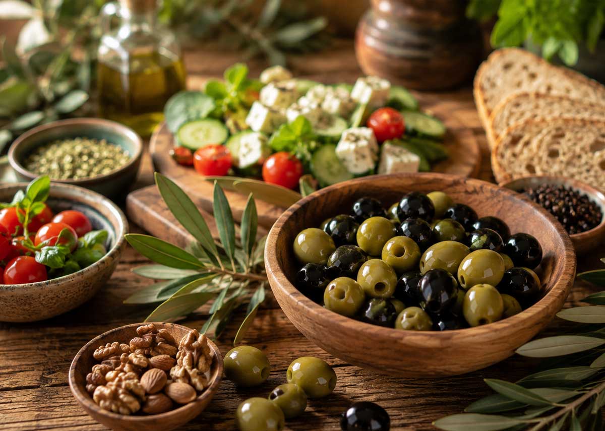 زیتون و ترکیبات مغذی و آنتی اکسیدانی