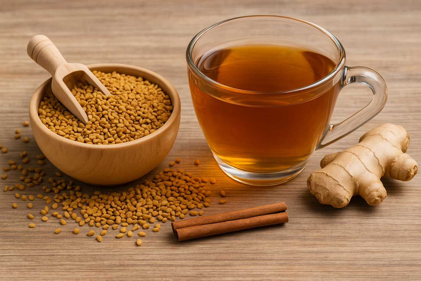 دمنوش شنبلیله برای کاهش قند خون و کنترل دیابت